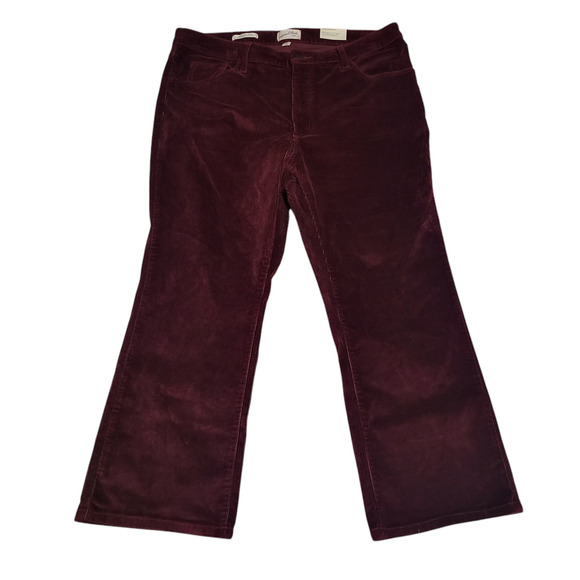 NWT Universal Thread Red corduroy pants, size 17R - Picture 1 of 5